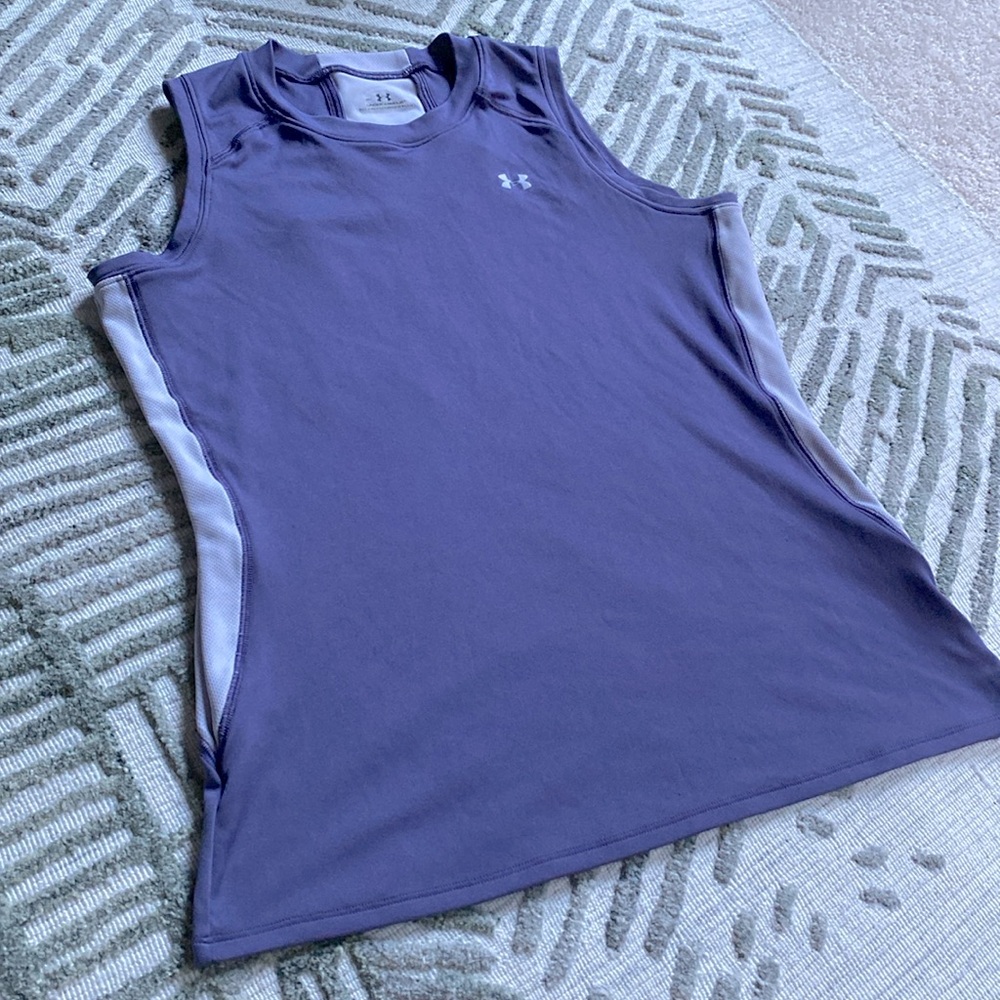Under Armour purple sleeveless top